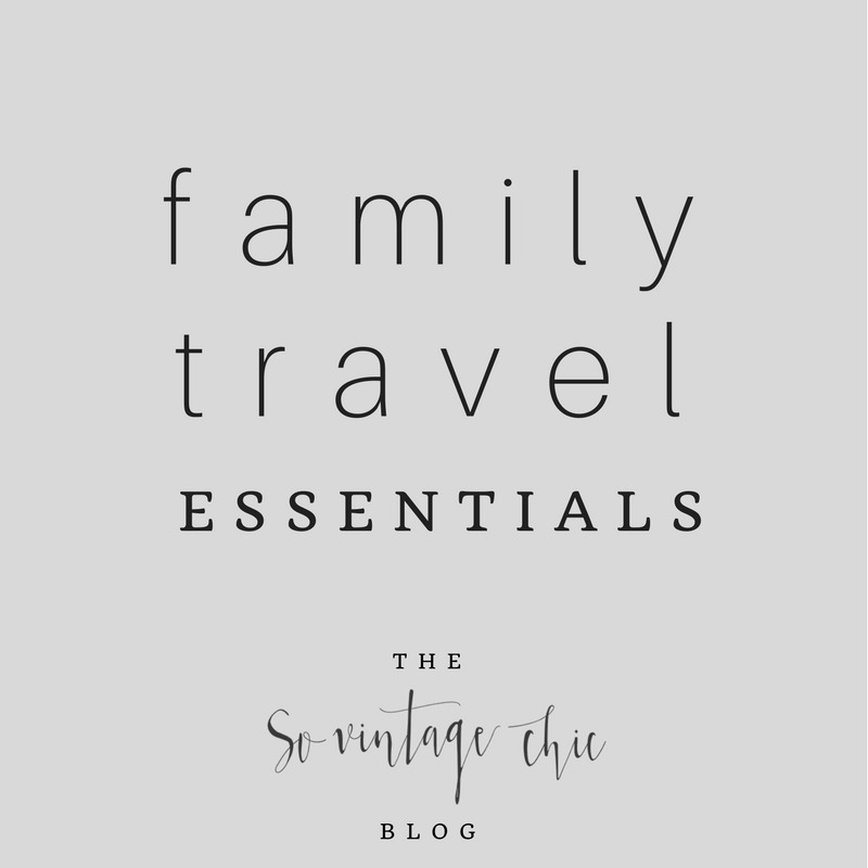 Family Vacation Travel Essentials