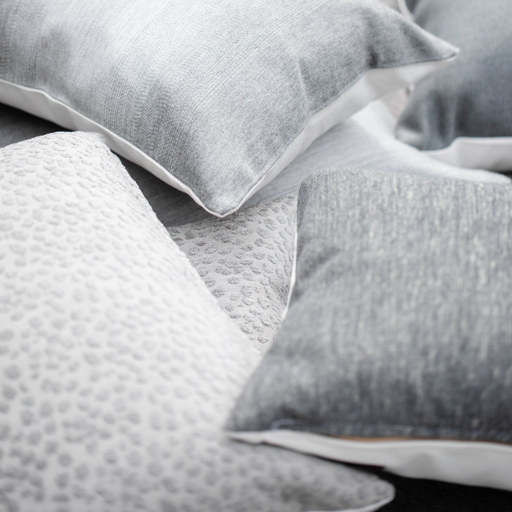 Linen Pillow Cover - Gray, Size 26 | The Company Store
